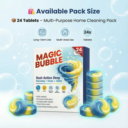 Magic Bubble Cleaning Tablets | 🔥BUY 1 GET 1 FREE🔥